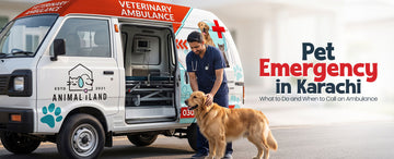 Pet Emergency in Karachi: What to Do and When to Call an Ambulance