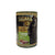 Can of Sigma pet food with a dog