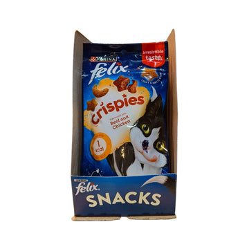 Felix Goody Bag Crispies Beef Chicken 45g