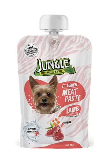 Jungle brand meat paste pouch for dogs