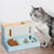 Water Food Dispenser Convenient Automatic Cat Feeder for Small Animals