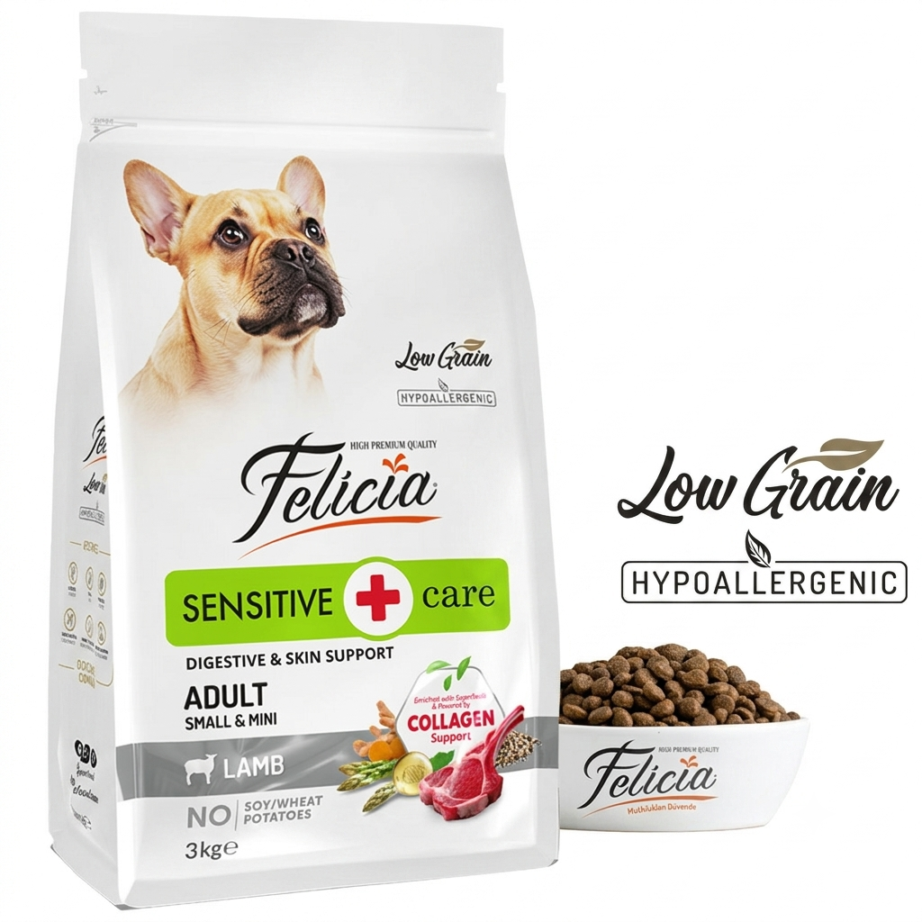 Felicia Sensitive Dog Food With Lamb 3 Kg