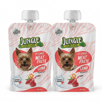 Jungle Tasty Meat Pastes Lamb + Carrot & Pea For Dog 90gr