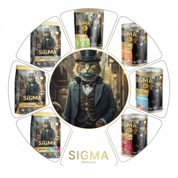 Sigma Cat Food 400gm Tin