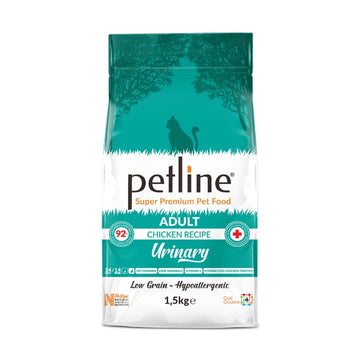 Petline Super Premium Adult Urinary Cat Food chicken Selection  1.5Kg
