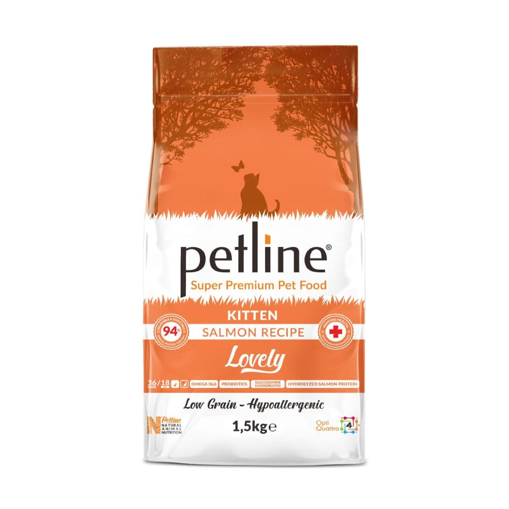 Petline Super Premium Kitten Food Salmon Selection 1.5Kg