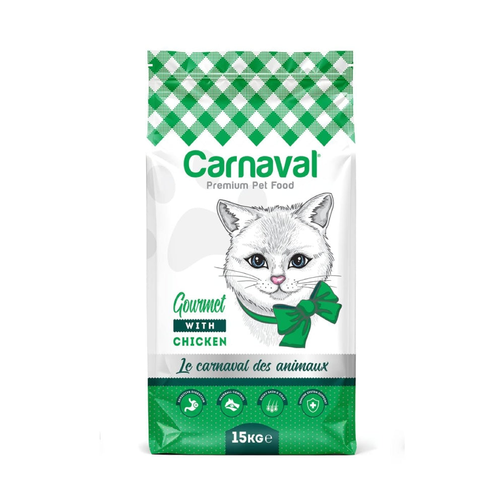 Carnaval cat food gourmet with chicken