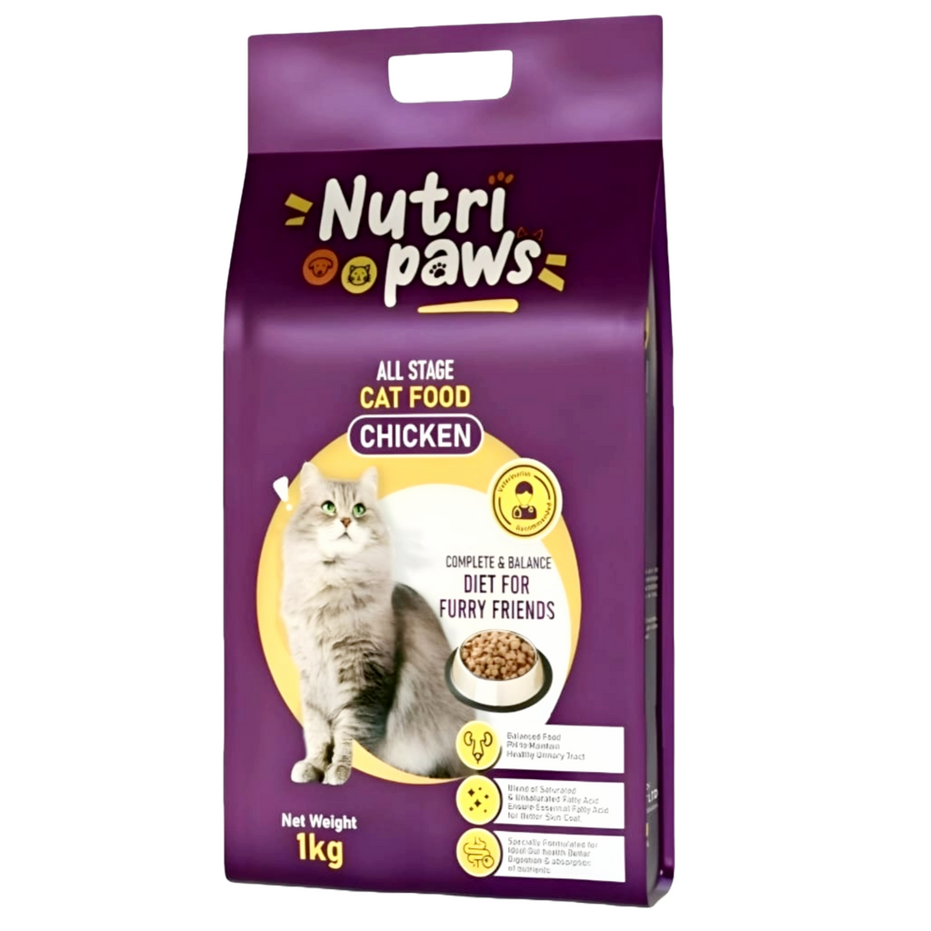 Nutri Paws Cat Food 1 Kg