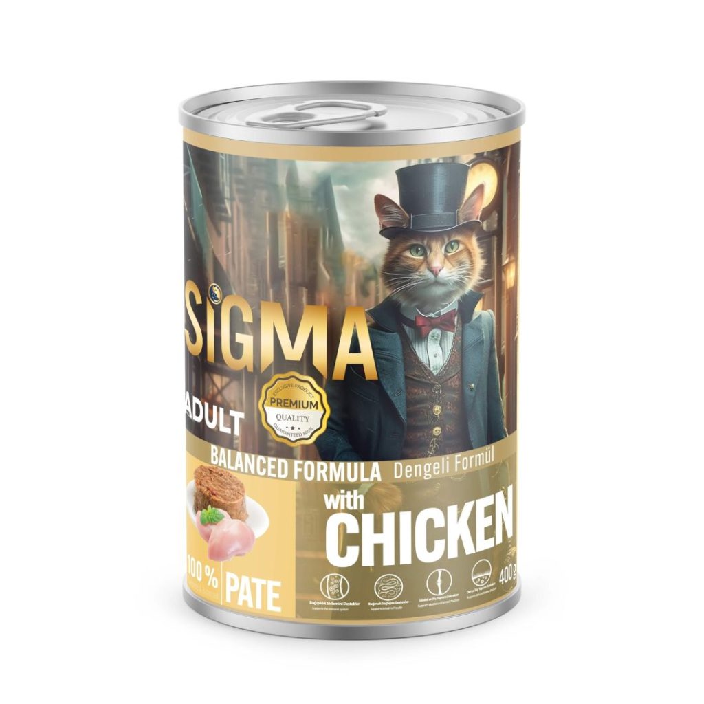 Sigma Cat Food - Chunk (Chicken) 400gm Tin