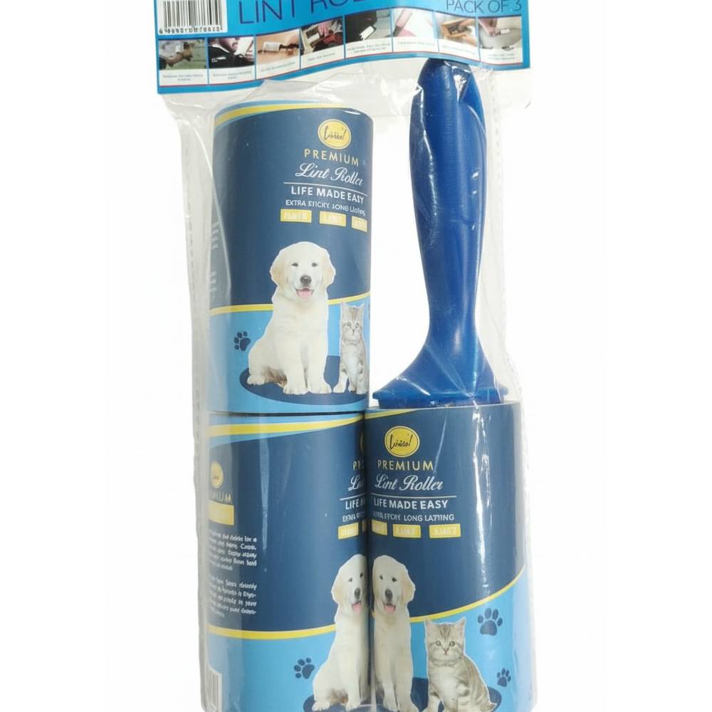 Lint Roller with Extra Sheets