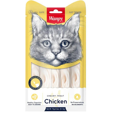 Wanpy Creamy Lickable Treat For Cats