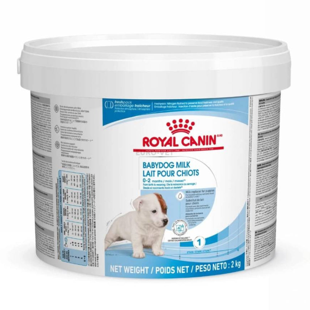 Royal Canin babydog milk powder container
