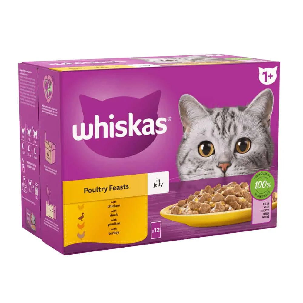 Whiskas Kitten Poultry Feast Jelly