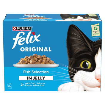 Felix Sachet Mix Selection Jelly 1+ 85g