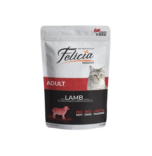Felicia Adult Jelly with Lamb 85g