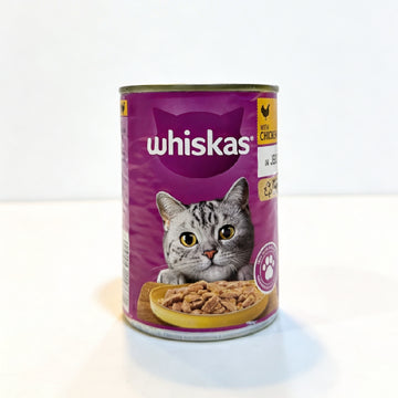 Whiskas Tin Chicken Jelly 400g