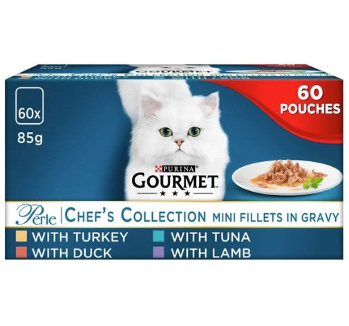 GOURMET CHEF COLLECTION 85gm(TURKEY-DUCK-TUNA-LAMB)
