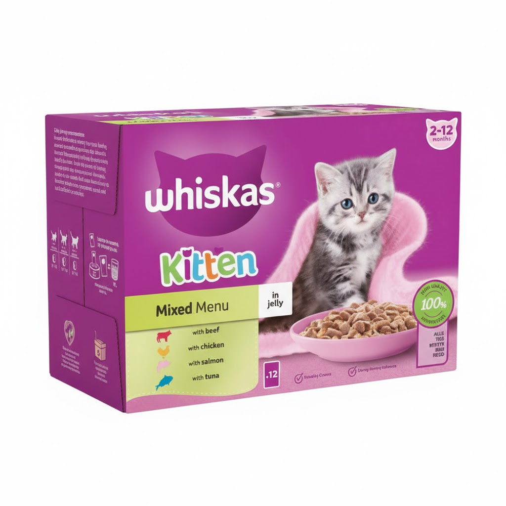 Whiskas Kitten Mixed Menu Jelly