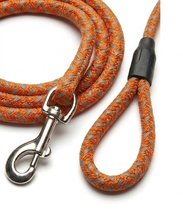 Pet Snap Leash - British-Style Braided Dog Leash (5 Feet Length)