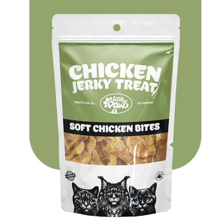 Little Paws Chicken Jerky Cat Treats 70GM