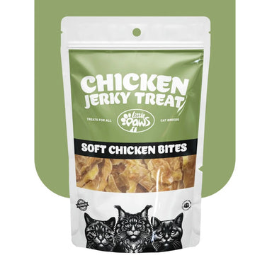 Little Paws Chicken Jerky Cat Treats 70GM